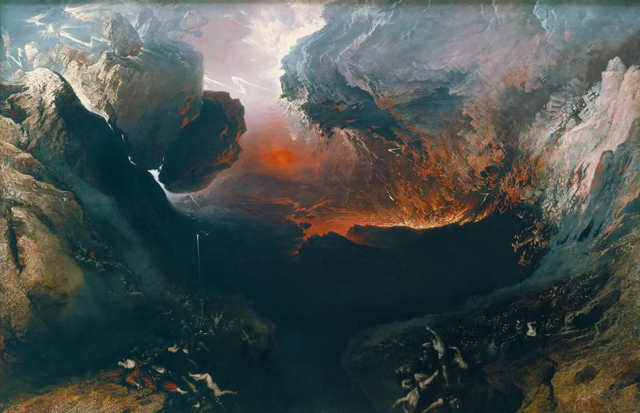 Tanrı'nın öfkesinin büyük günü - John Martin