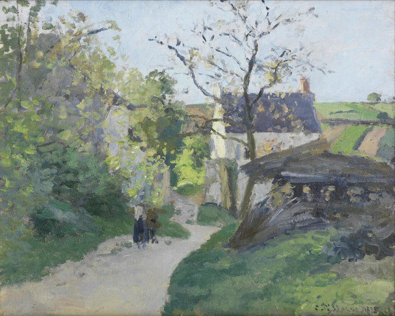 Büyük Ceviz, Rondest Evi, Pontoise - Camille Pissarro