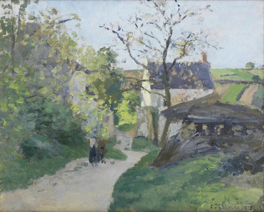 Büyük Ceviz, Rondest Evi, Pontoise - Camille Pissarro