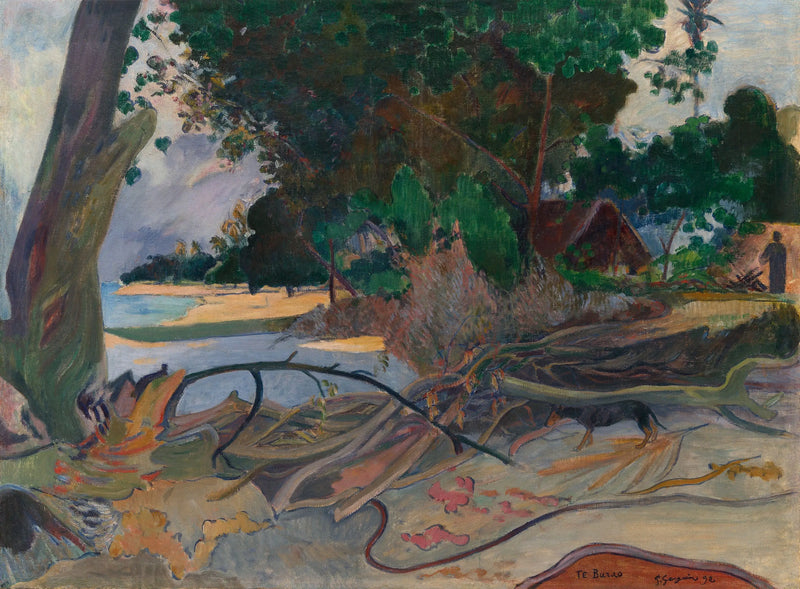 Büyük Ağaç - Paul Gauguin