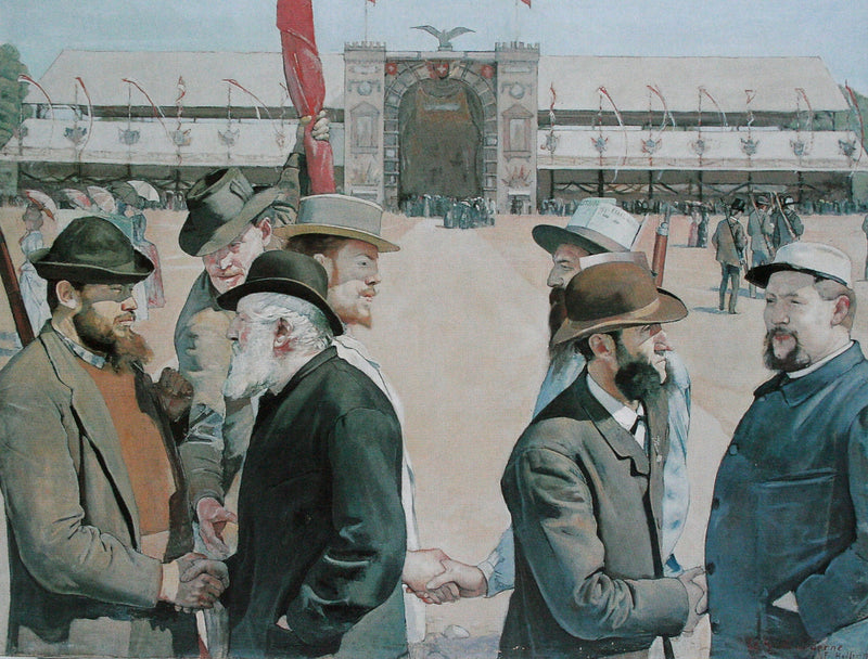 Modern Le Grütli - Ferdinand Hodler