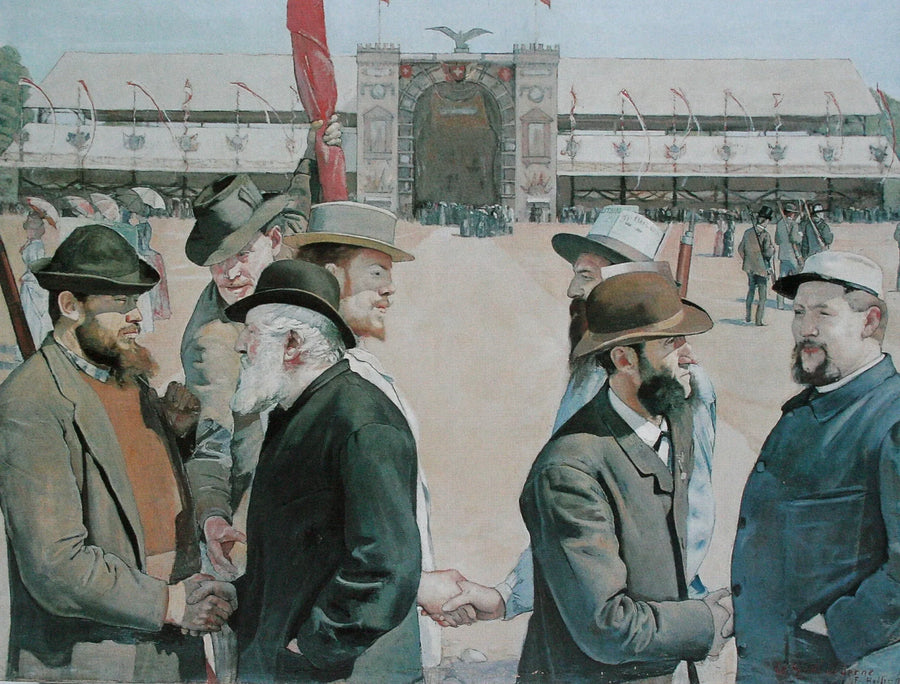Modern Le Grütli - Ferdinand Hodler