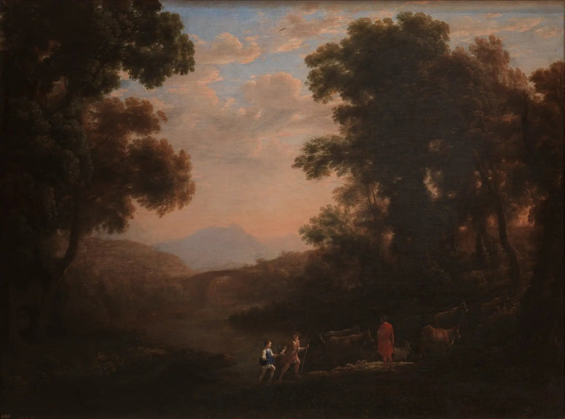 Bir Nehrin Kıyısı - Claude Lorrain