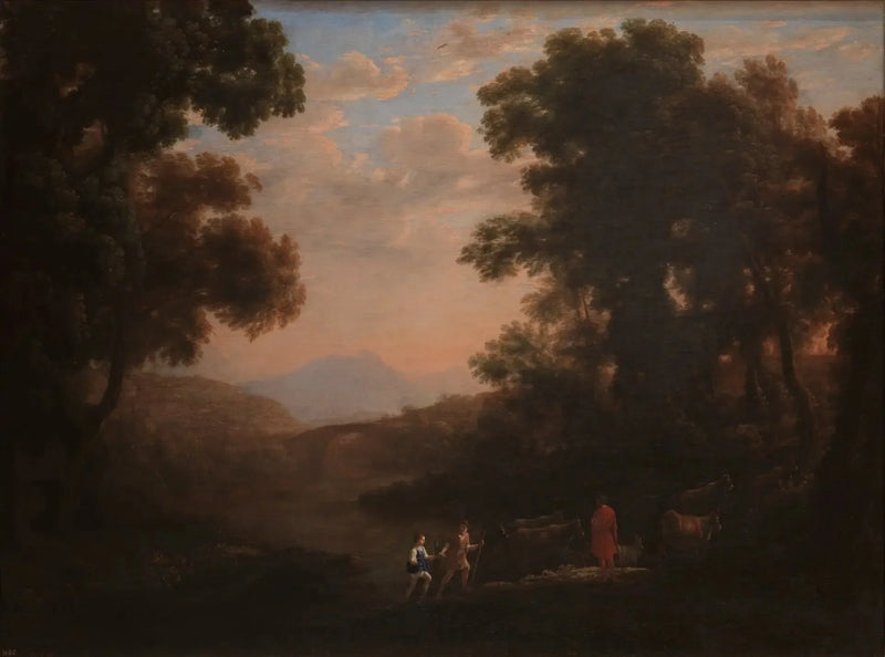 Bir Nehrin Kıyısı - Claude Lorrain