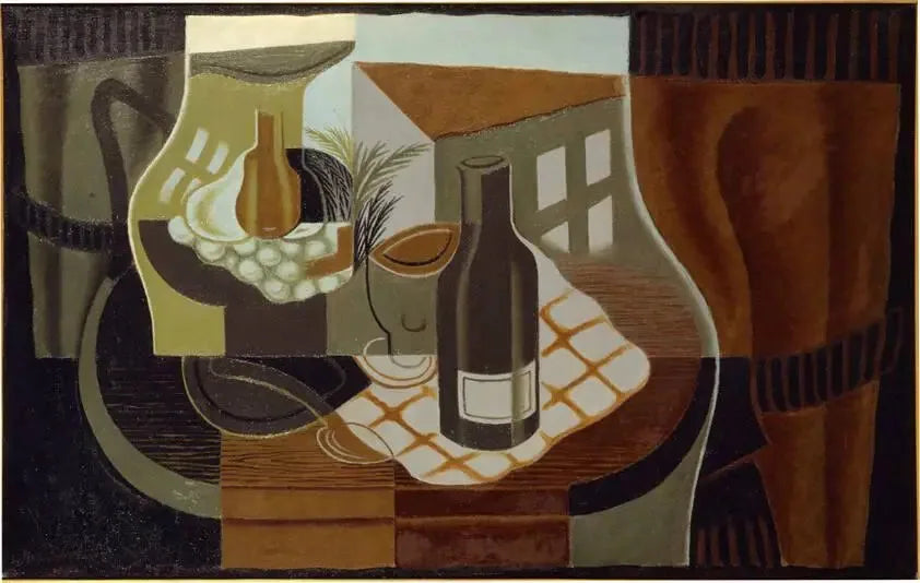 Pencere Önündeki Sehpa - Juan Gris