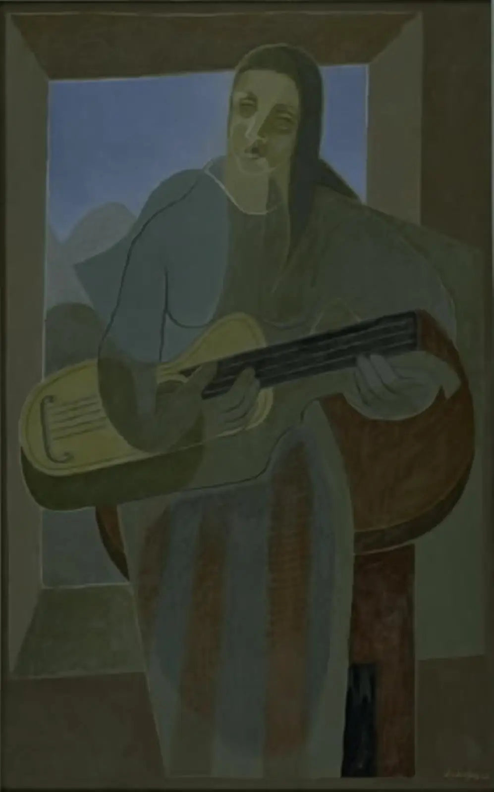 Le guitariste - Juan Gris - Alpha Reproduction