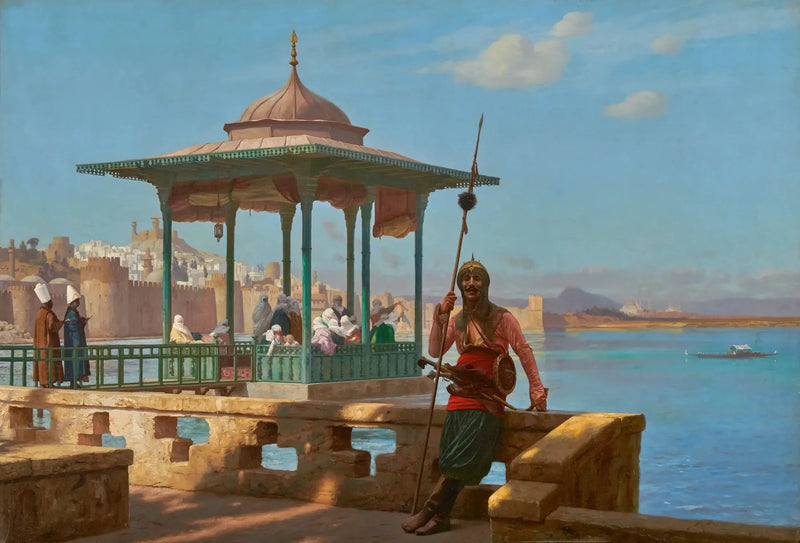Kioskta Harem - Jean-Léon Gérôme