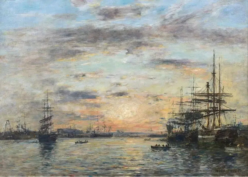 Le Havre. Eure Havzası - Eugène Boudin