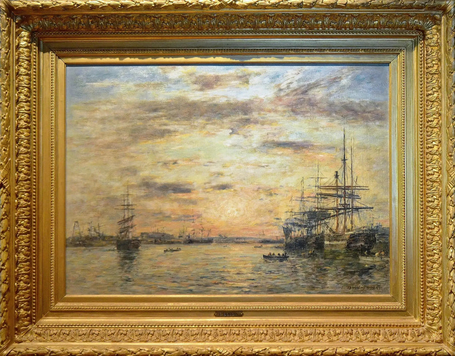 Le Havre. Eure Havzası - Eugène Boudin