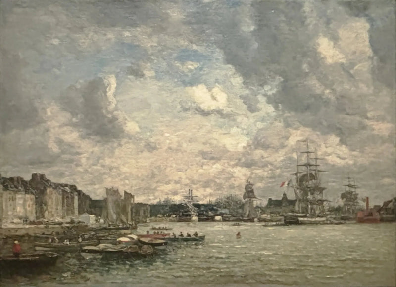 Le Havre. Barre Havzası - Eugène Boudin