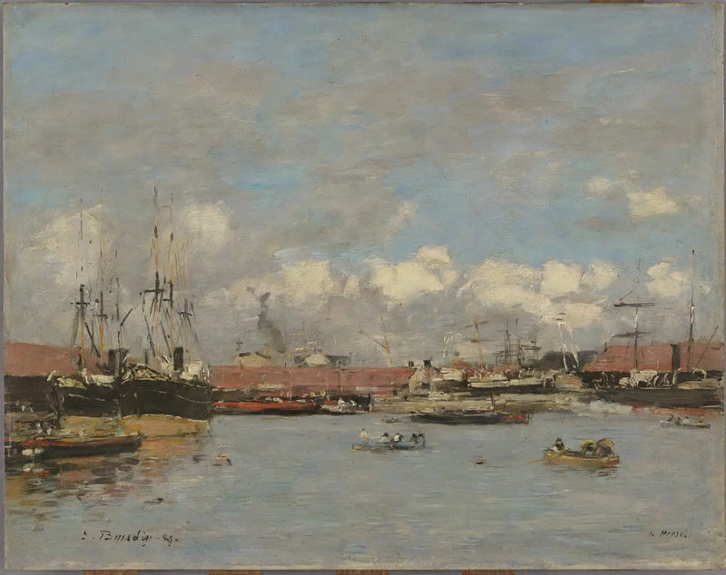 Le Havre, Citadelle Havuzu - Eugène Boudin