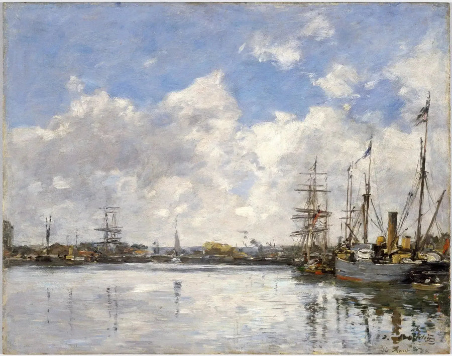 Le Havre, liman - Eugène Boudin