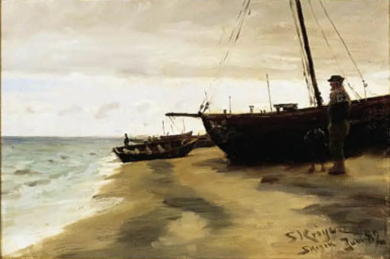Skagen Güneyi meşesi. Haziran. - Peder Severin Krøyer