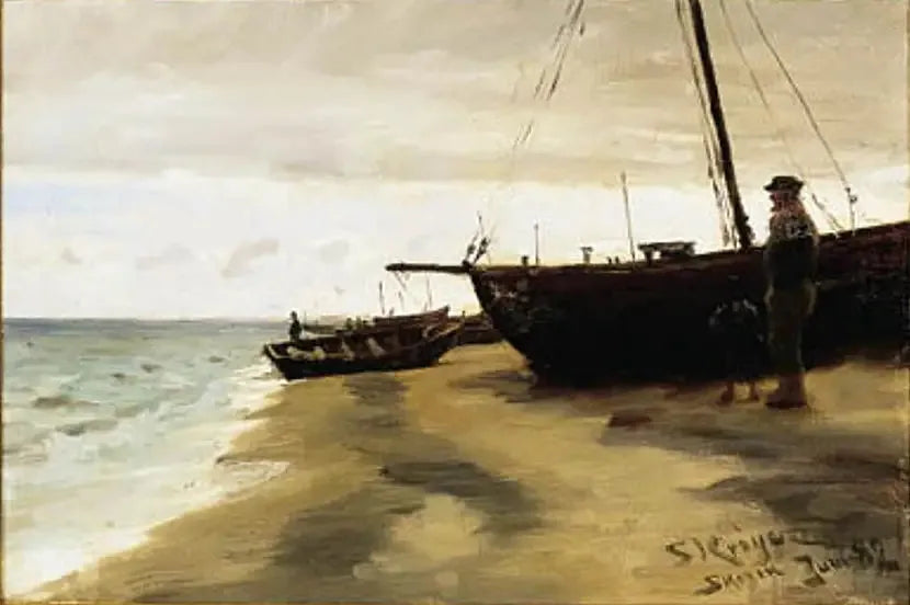Skagen Güneyi meşesi. Haziran. - Peder Severin Krøyer