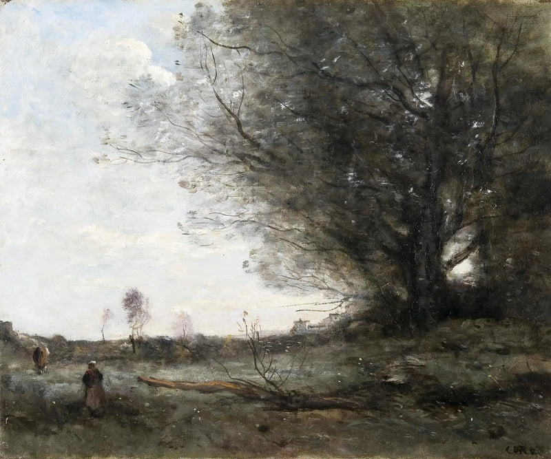 Kayın Ağacı - Jean-Baptiste Camille Corot