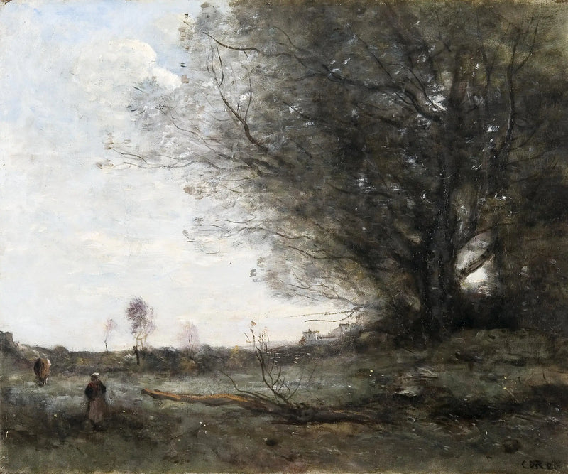 Kayın Ağacı - Jean-Baptiste Camille Corot