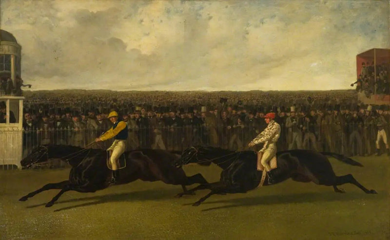 Uçan Hollandalı ve Uçuşçu, York'ta 13 Mayıs 1851 - John Frederick Herring, Sr.