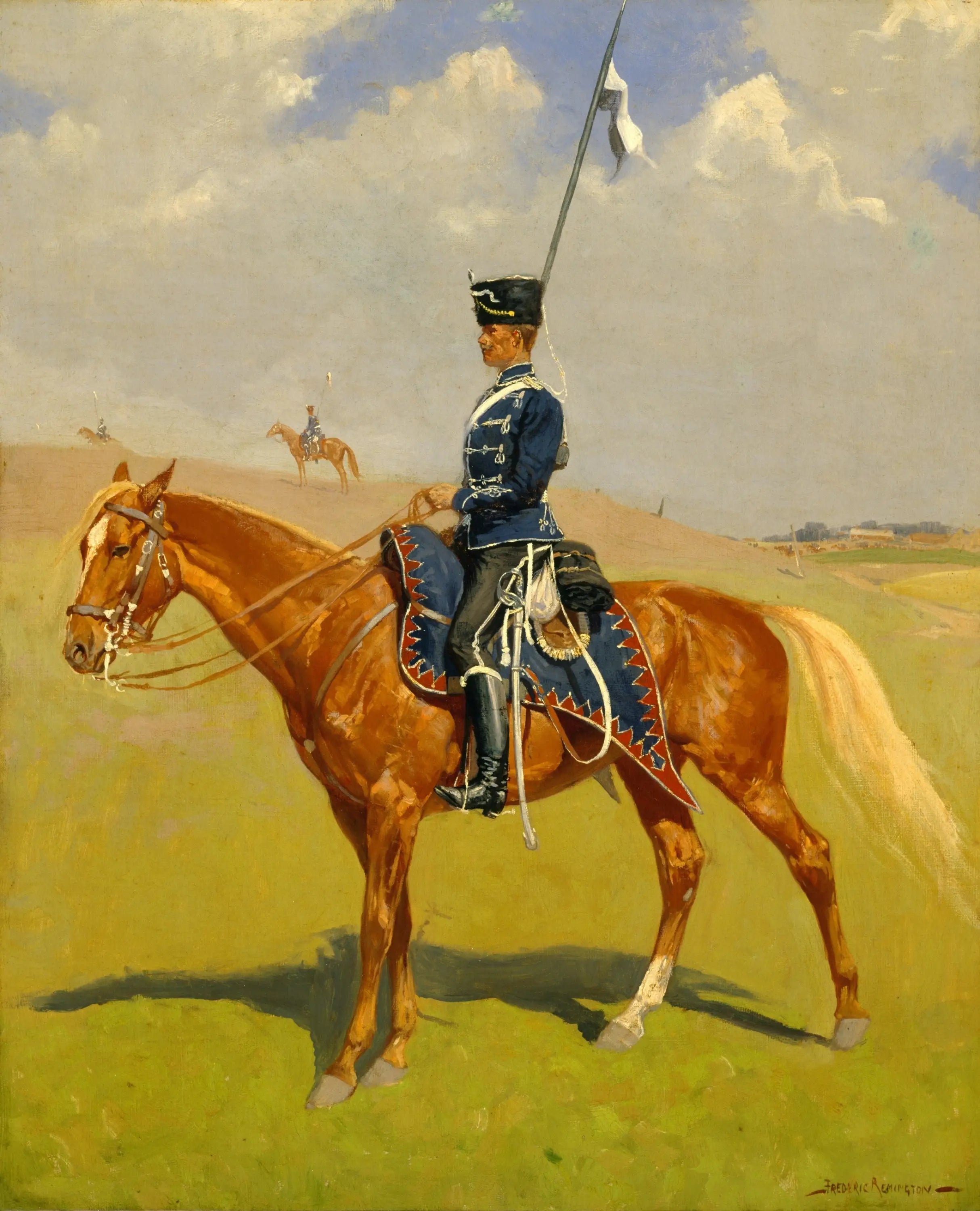 Le Hussard - Frederic Remington - Alpha Reproduction