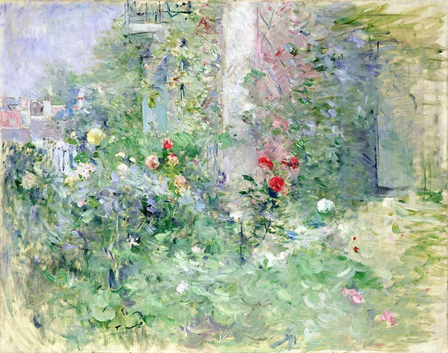 Bougival Bahçesi - Berthe Morisot