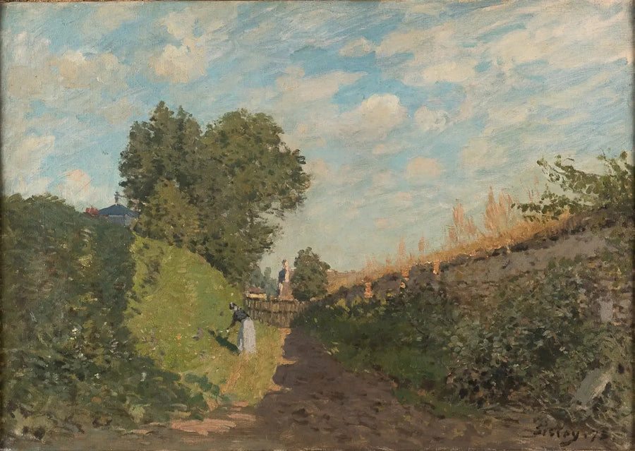 Bahçe - Alfred Sisley