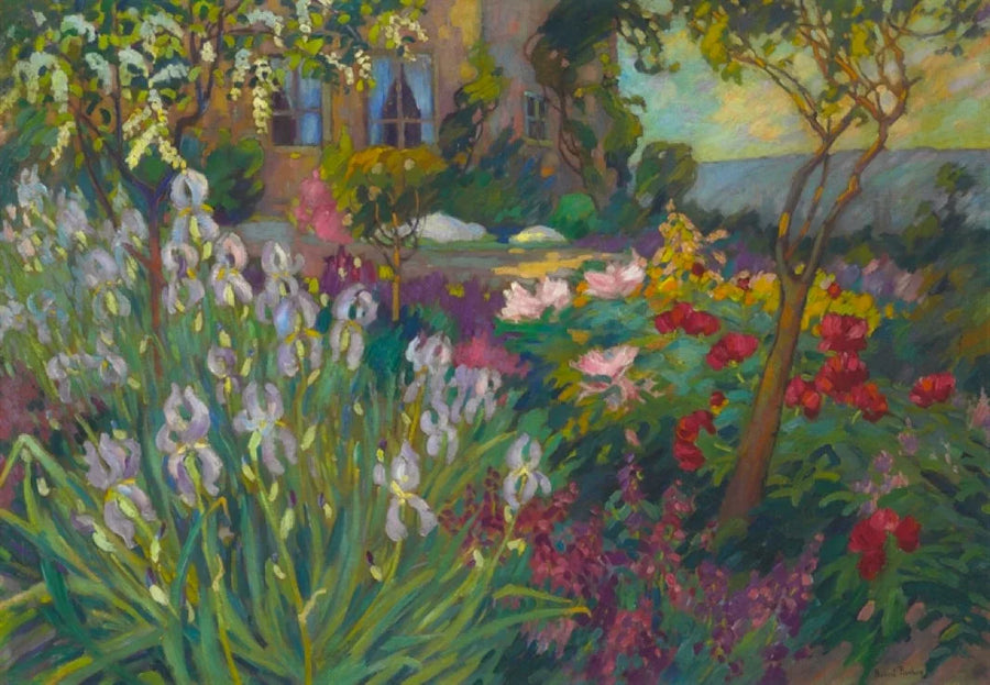 İris Bahçesi - Robert Antoine Pinchon