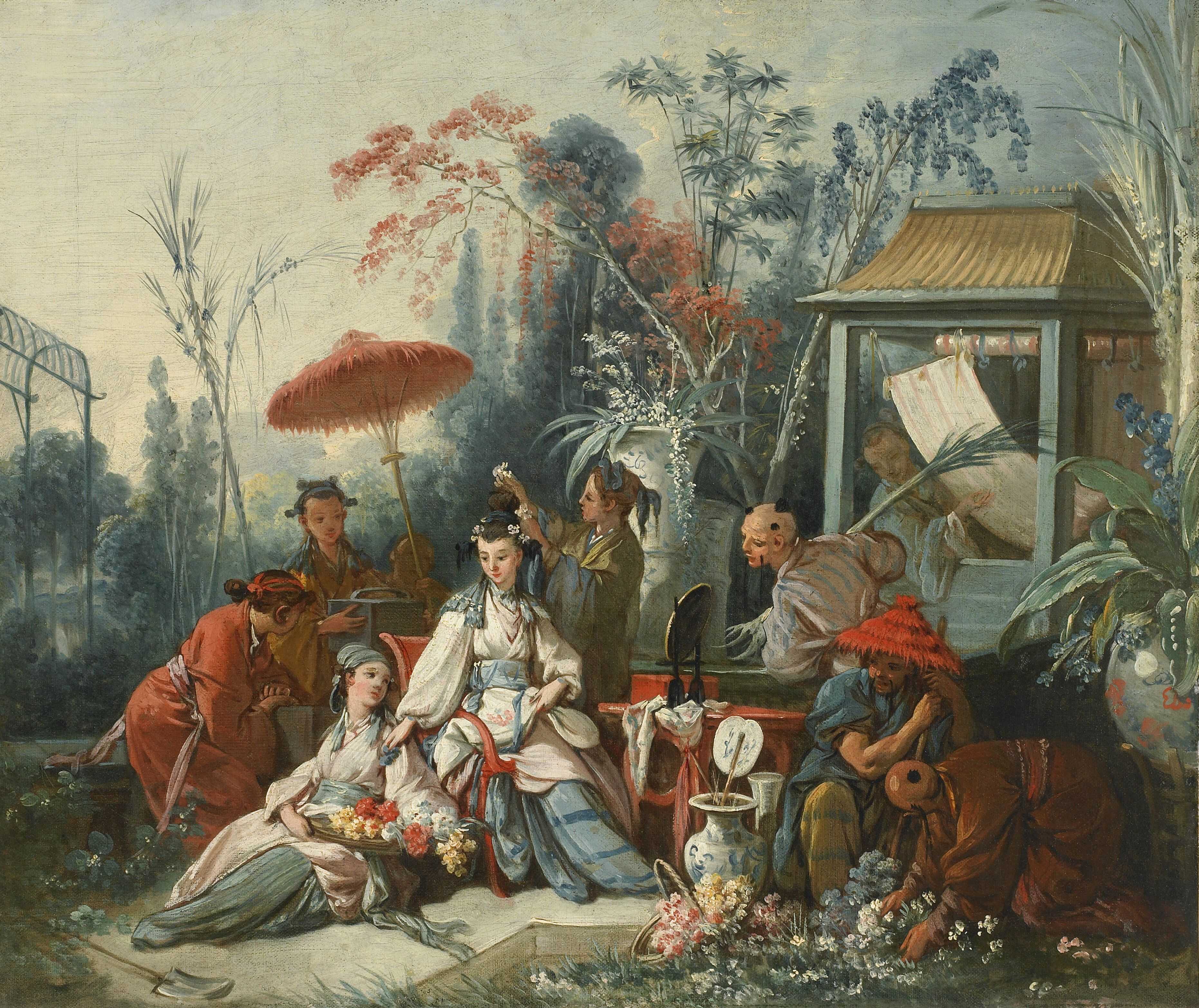 Le Jardin chinois - François Boucher