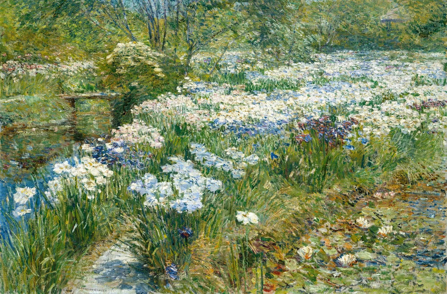 Su Bahçesi - Childe Hassam