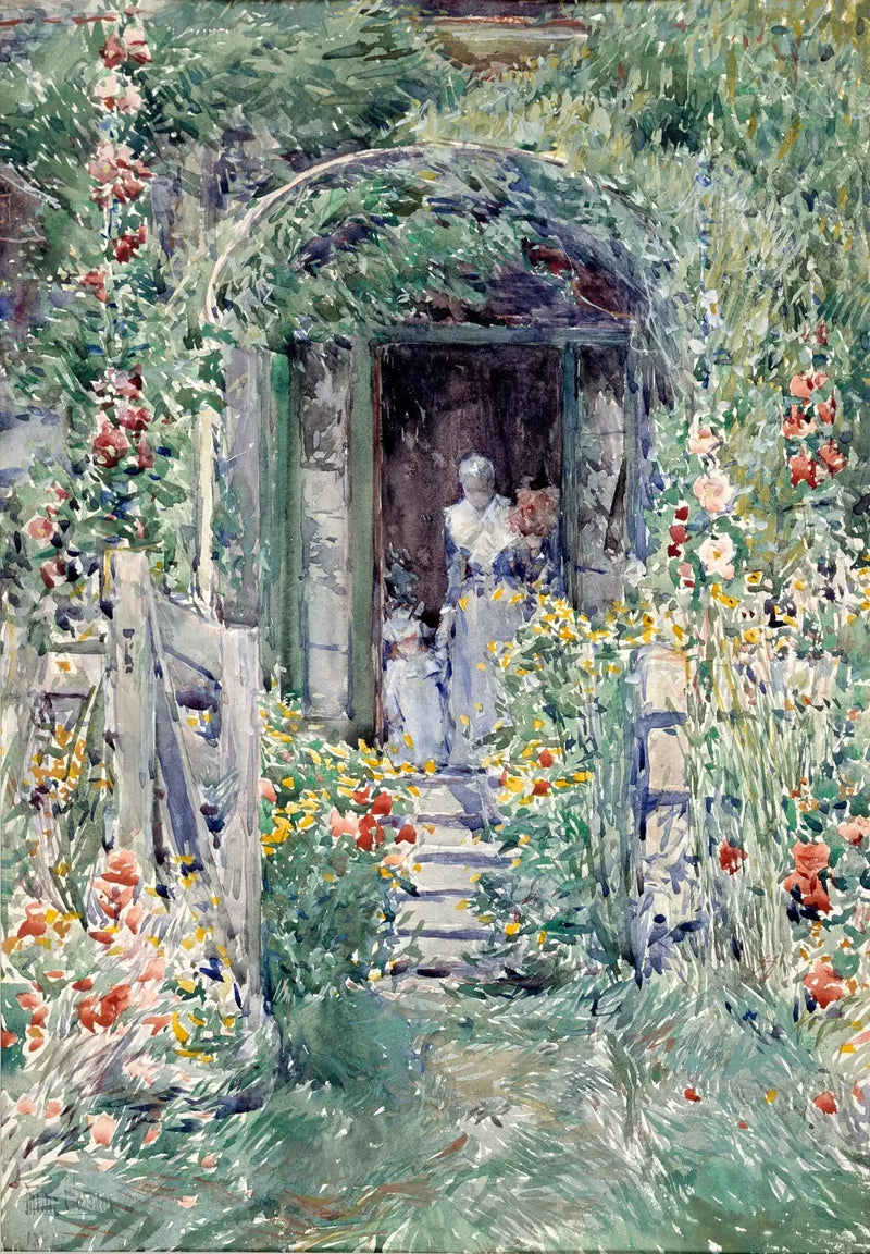 Bahçenin Görkemi - Childe Hassam