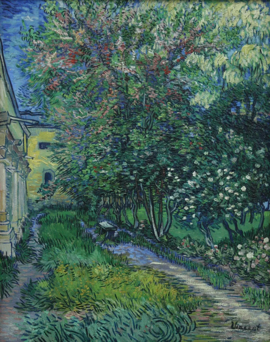 Saint-Rémy Akıl Hastanesi Bahçesi - Vincent van Gogh