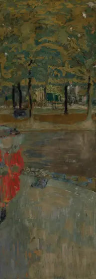 Passy'deki La Muette Bahçesi, Paris (La Muette) - Édouard Vuillard