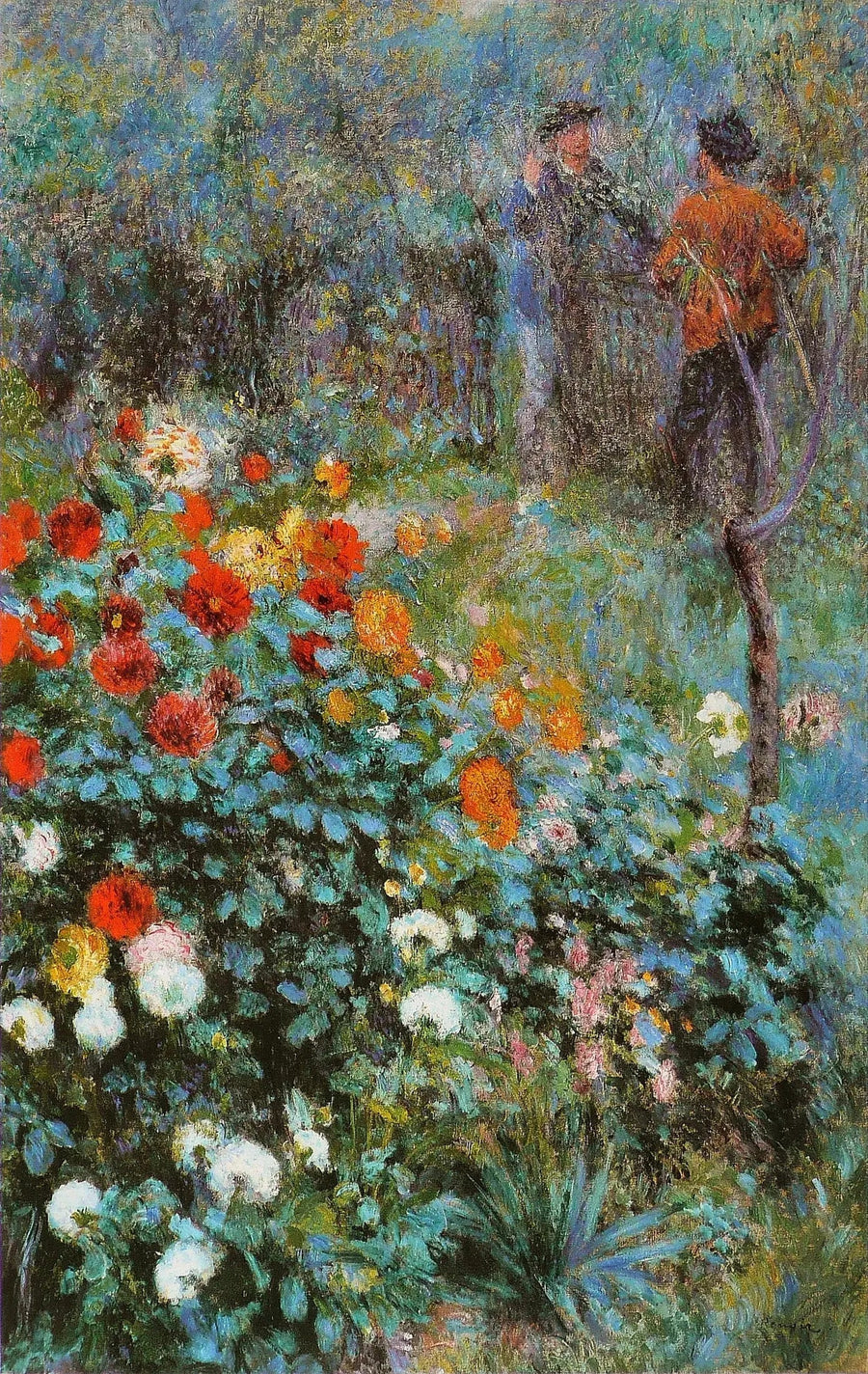 Cortot Caddesi Bahçesi, Montmartre - Pierre-Auguste Renoir