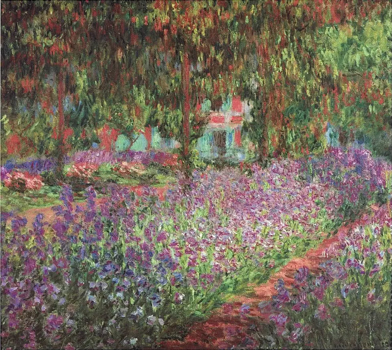 Giverny'deki Sanatçının Bahçesi - Claude Monet