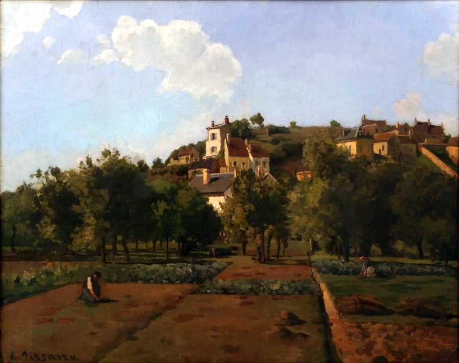 Maubuisson Bahçesi, Pontoise - Camille Pissarro
