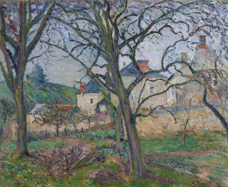 Maubuisson Bahçesi, Saint-Denis Koyu'na doğru, Pontoise - Camille Pissarro
