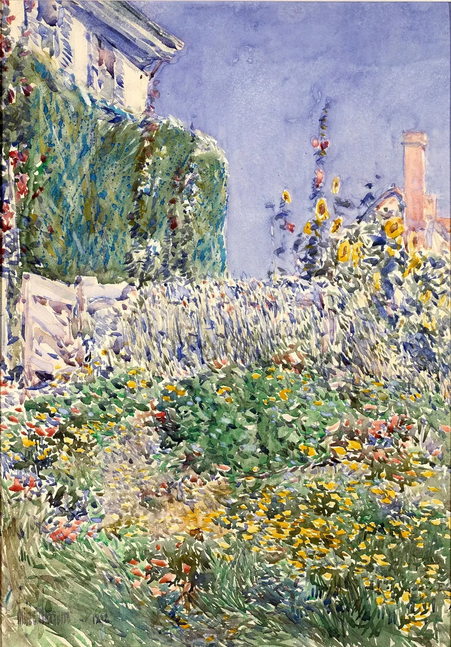 Thaxter Bahçesi - Childe Hassam