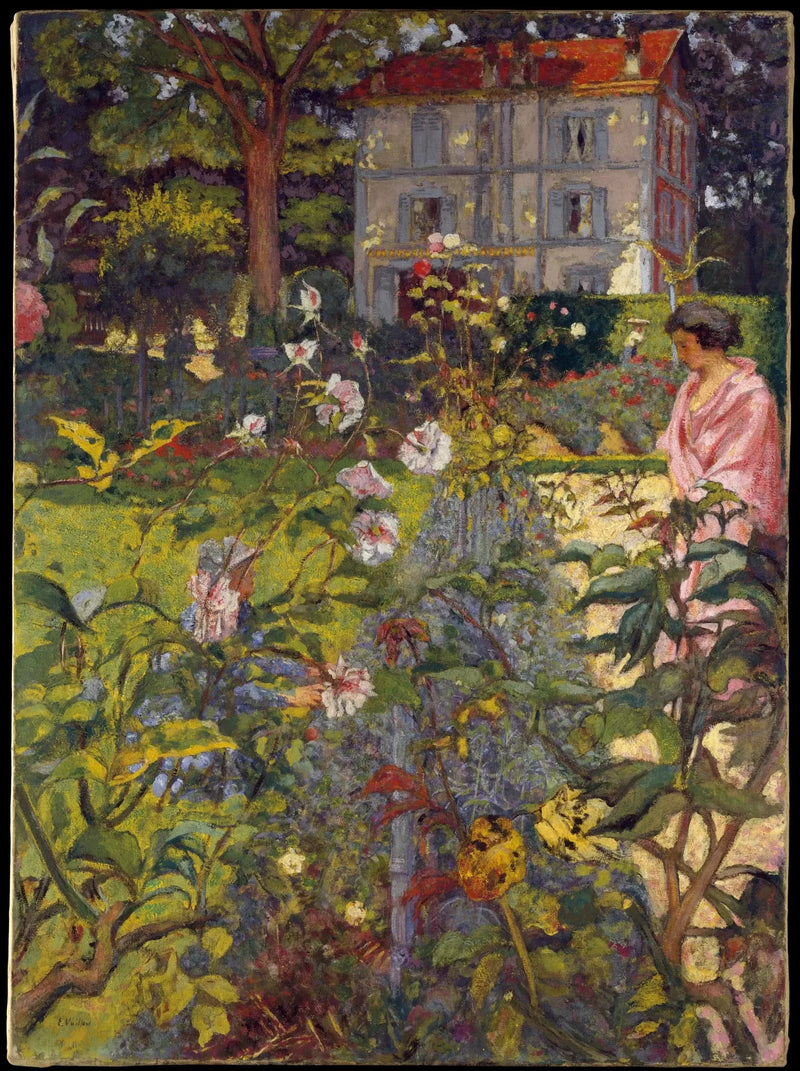 Vaucresson Bahçesi - Édouard Vuillard