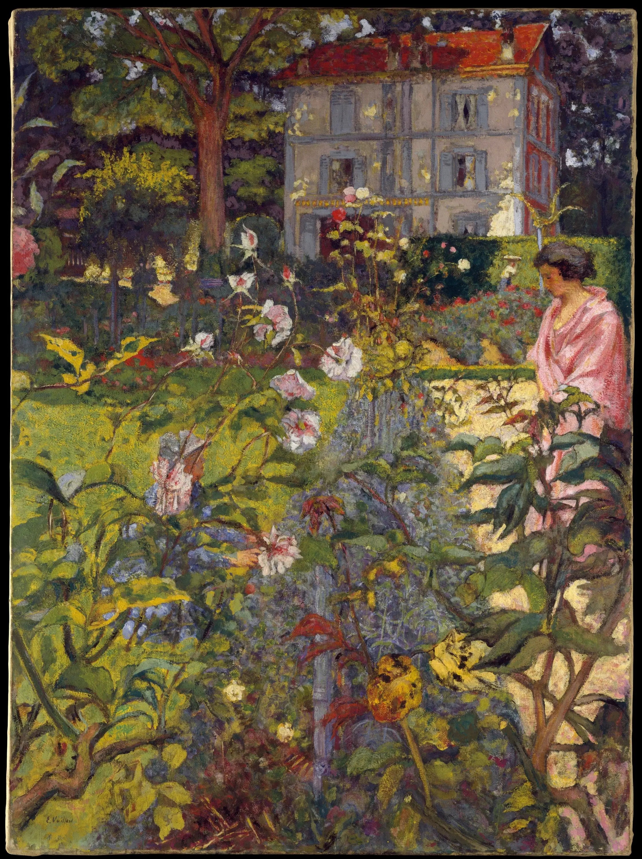 Le Jardin de Vaucresson - Édouard Vuillard - Alpha Reproduction