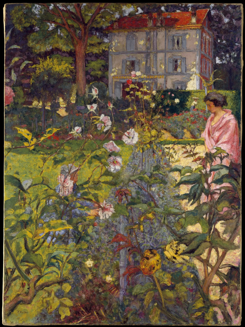 Vaucresson Bahçesi - Édouard Vuillard