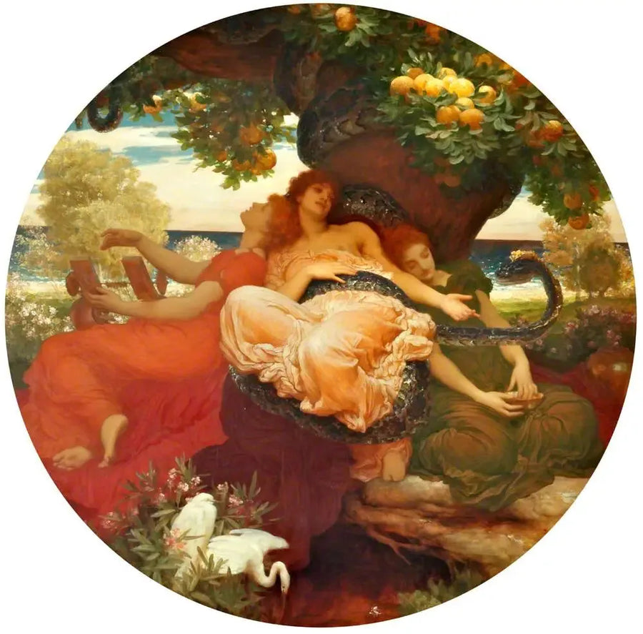 Hesperid Bahçesi - Frederic Leighton