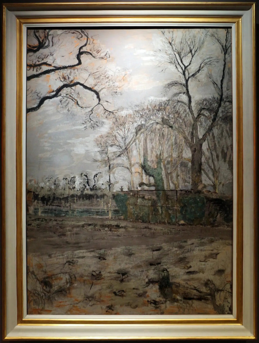 Kelebekli Kış Bahçesi - Édouard Vuillard