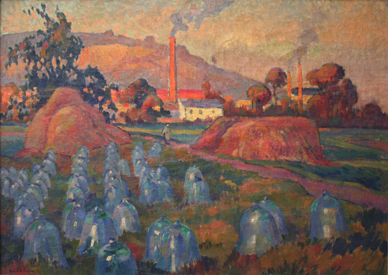 Sebze Bahçesi - Robert Antoine Pinchon