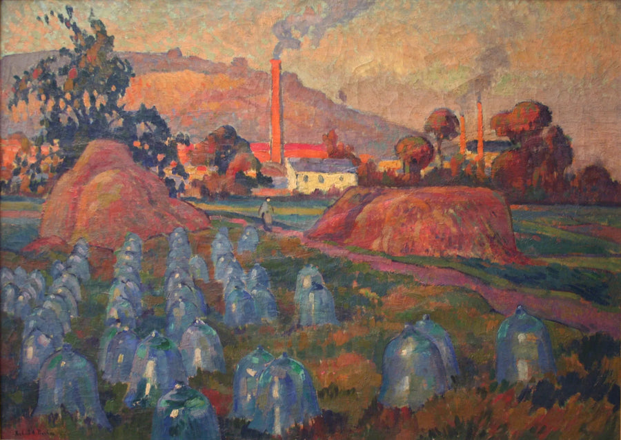 Sebze Bahçesi - Robert Antoine Pinchon