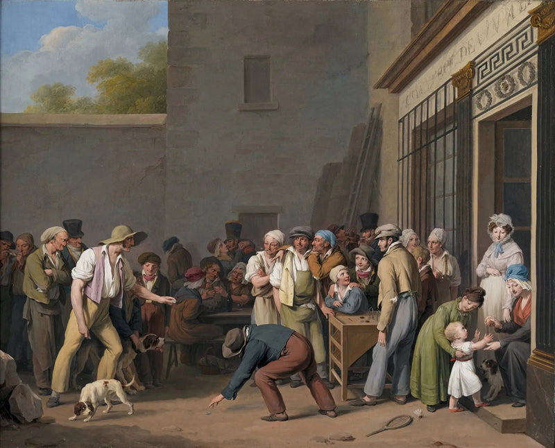 Fıçı Oyunu - Louis-Léopold Boilly
