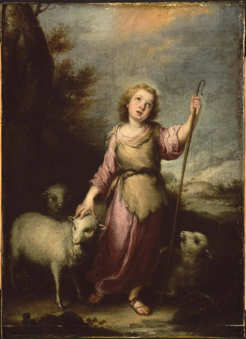 Genç İsa, İyi Çoban - Bartolomé Esteban Murillo