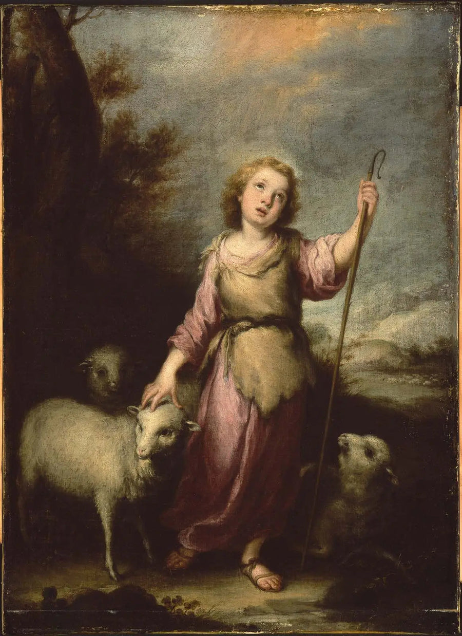Genç İsa, İyi Çoban - Bartolomé Esteban Murillo