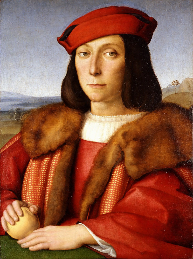 Elma Tutan Genç Adam - Raphael Sanzio