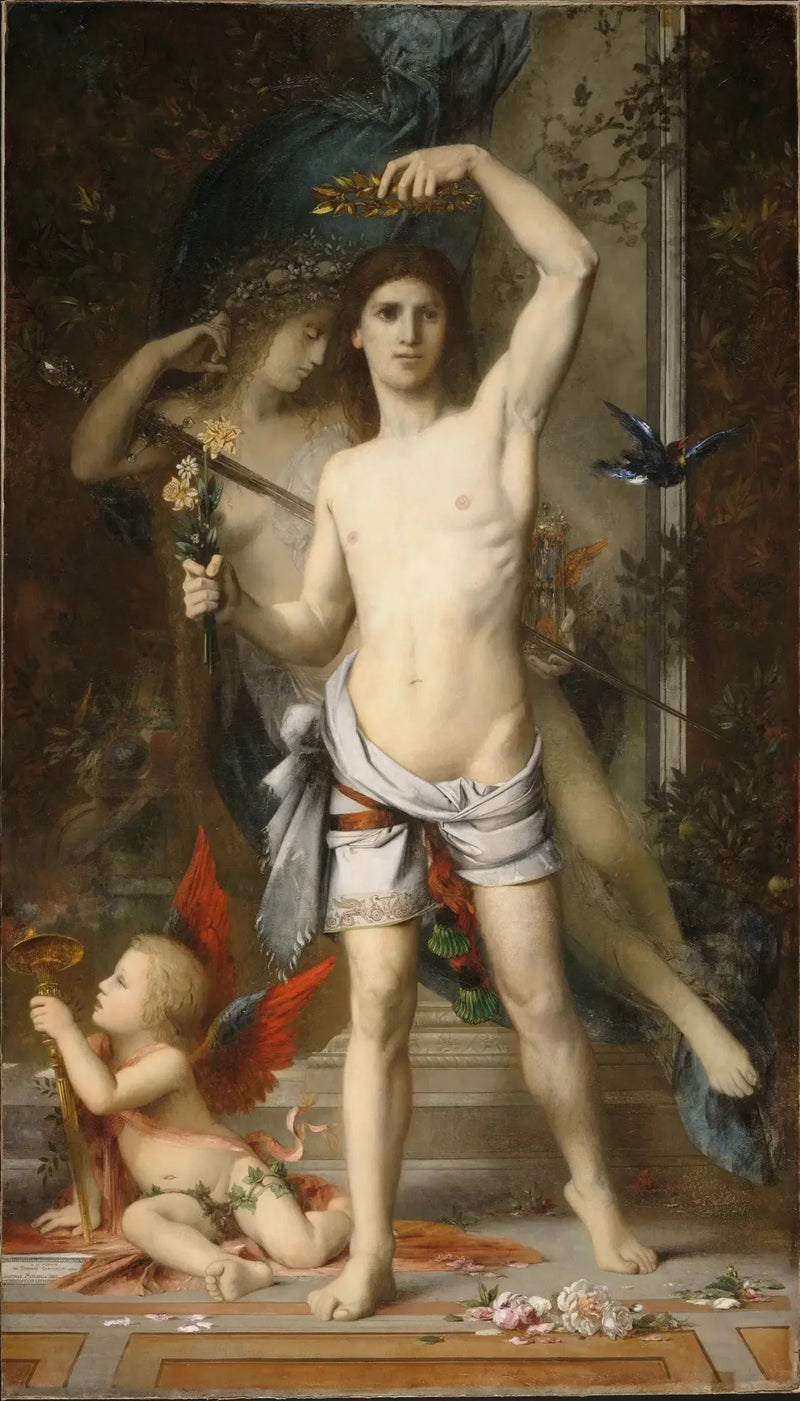 Genç Adam ve Ölüm - Gustave Moreau