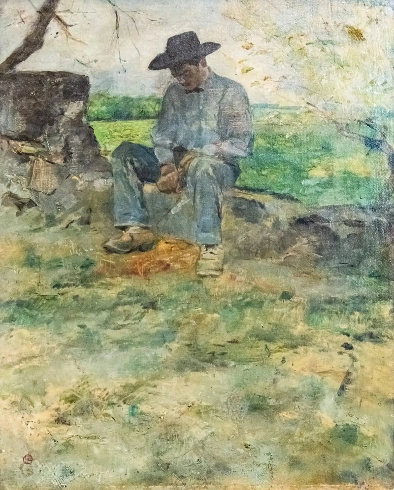 Genç Routy Céleyran'da - Henri de Toulouse-Lautrec