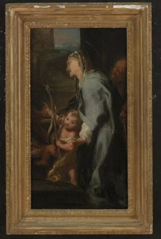 Genç Vaftizci Yahya ve Elisabet ile Zekeriya - Federico Barroci