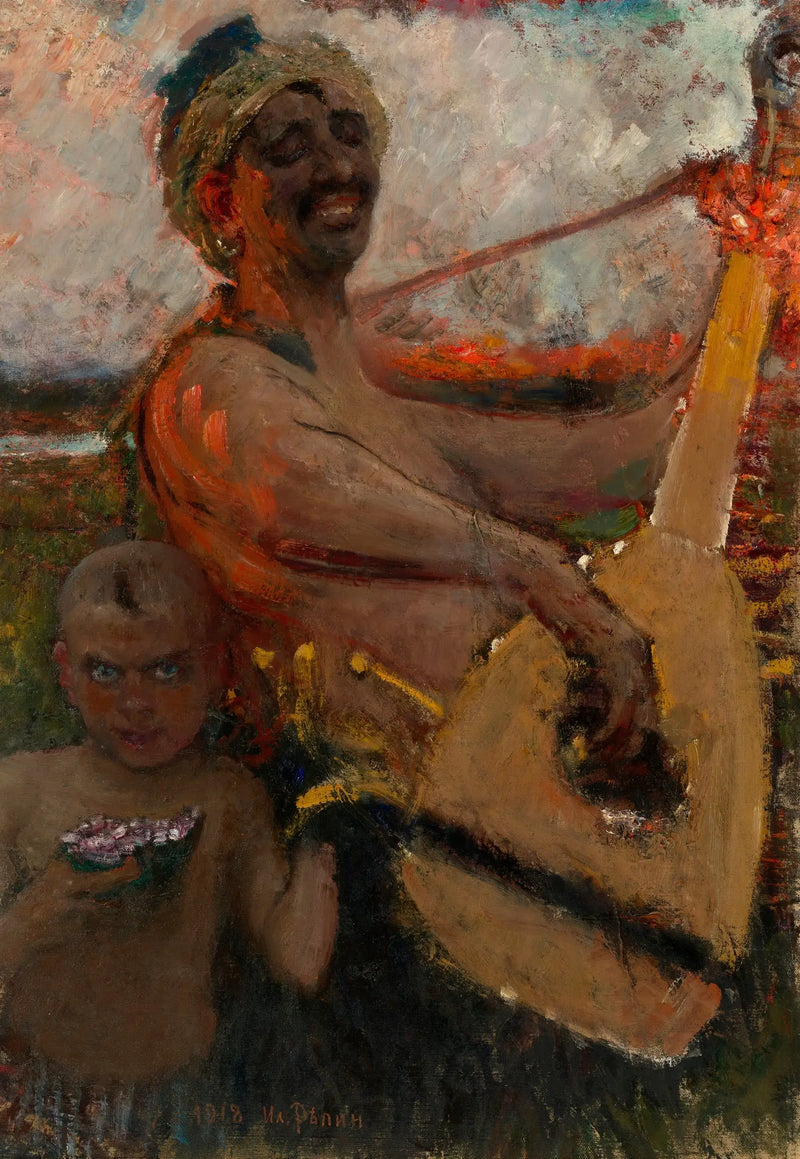 Kör bandura oyuncusu - Ilya Repin